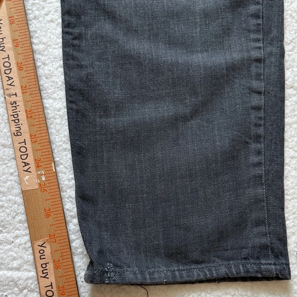 Levi's 569 Loose Straight Fit jeans in a black/gray wash Mens size W40 L32